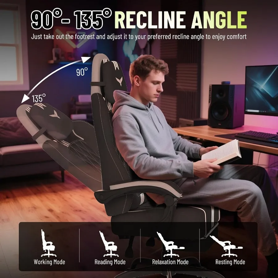 가정용 및 게임용으로 적합한 인체공학적 디자인의 사무용 - Ergonomic Office Chair 리뷰 및 가격