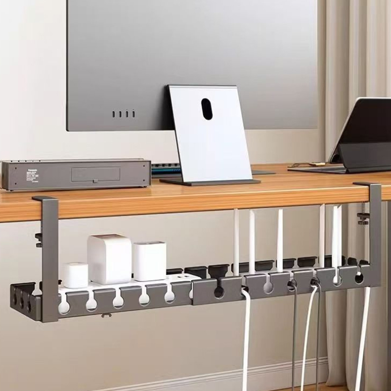 테이블 아래 케이블 정리함 펀칭 없음 소켓 라우터 와이 - Home Office Work Table 리뷰 및 가격