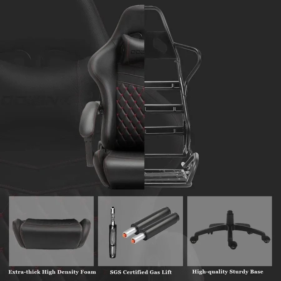 사무실이나 가정에서 사용하기 좋은, 크고 편안한 게이밍 - Ergonomic Office Chair 리뷰 및 가격